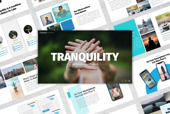 Download Presentation Templates - Tranquility - Templates Collection