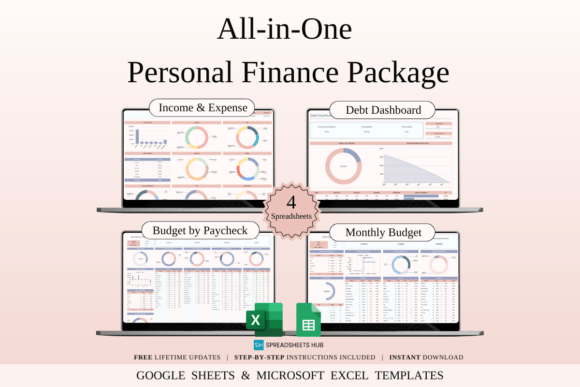 Download All-in-One Personal Finance Package - Finance Collection