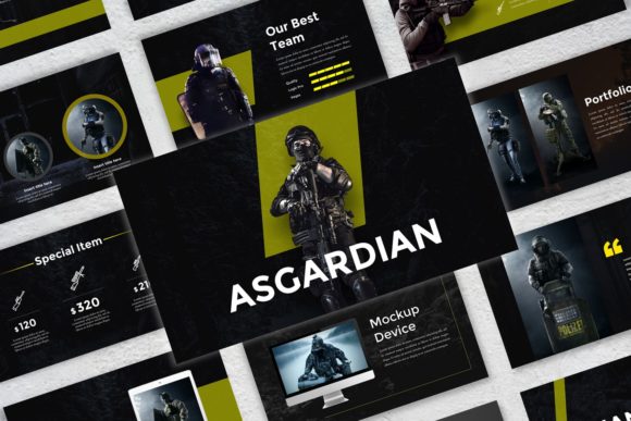 Download Presentation Templates - Asgardian - Templates Collection